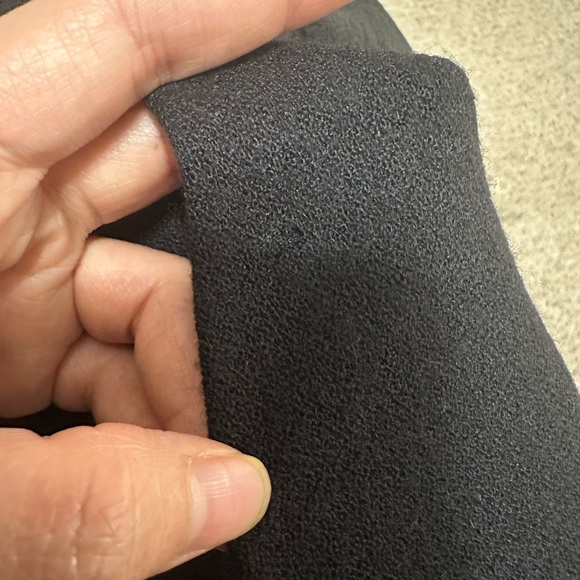 EILEEN FISHER Jacket S Women’s Black Single Button Front Textured Wool Blend - Picture 12 of 12